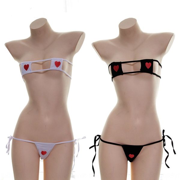 second dimension clothing embroidered love square bikini suit lace strap embroidered bikini, White;black
second dimension clothing embroidered love square bikini suit lace strap embroidered bikini, White;black