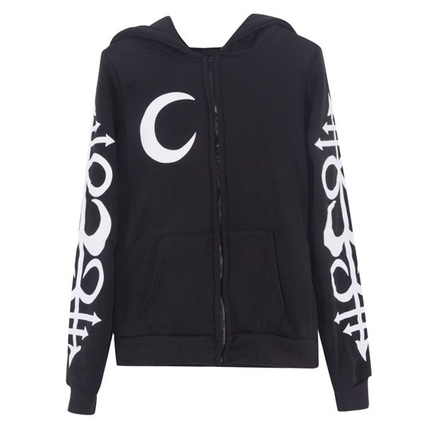 gothic punk print hoodies sweatshirts women long sleeve black jacket zipper coat autumn winter female casual hooded
gothic punk print hoodies sweatshirts women long sleeve black jacket zipper coat autumn winter female casual hooded