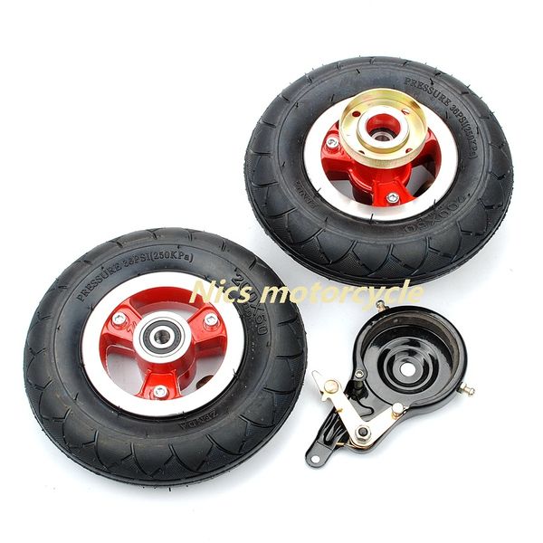 front wheel rear wheel 200x50 inflatable tire for electric scooter skateboard 72t small dolphins 24-26v
front wheel rear wheel 200x50 inflatable tire for electric scooter skateboard 72t small dolphins 24-26v