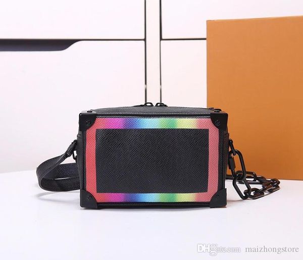 designer handbags luxury purse mini soft trunck l bag chain shoulder strap women box purse rainbow color purse
designer handbags luxury purse mini soft trunck l bag chain shoulder strap women box purse rainbow color purse