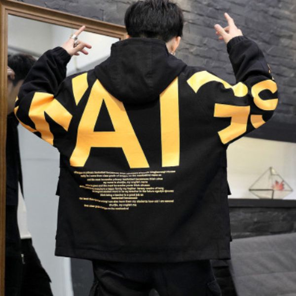 teenagers men's outerwear new spring autumn bomber hooded jacket men casual letter windbreaker jacket male outwear zipper thin coat clothes
teenagers men's outerwear new spring autumn bomber hooded jacket men casual letter windbreaker jacket male outwear zipper thin coat clothes