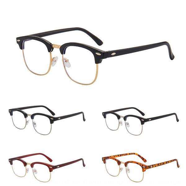 xiao zhan korean style glasses personalized rivet anti-blue light plain mirror business half frame eyebrow optical glasses frame, Silver
xiao zhan korean style glasses personalized rivet anti-blue light plain mirror business half frame eyebrow optical glasses frame, Silver