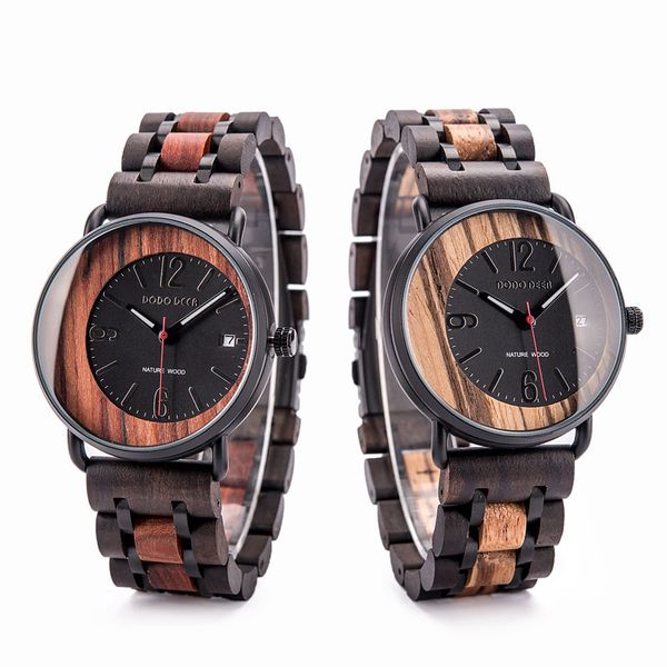 dodo deer men's wooden watch wooden stainless steel fashion unique creative luminous calendar custom wholesale watch d10, Slivery;brown
dodo deer men's wooden watch wooden stainless steel fashion unique creative luminous calendar custom wholesale watch d10, Slivery;brown