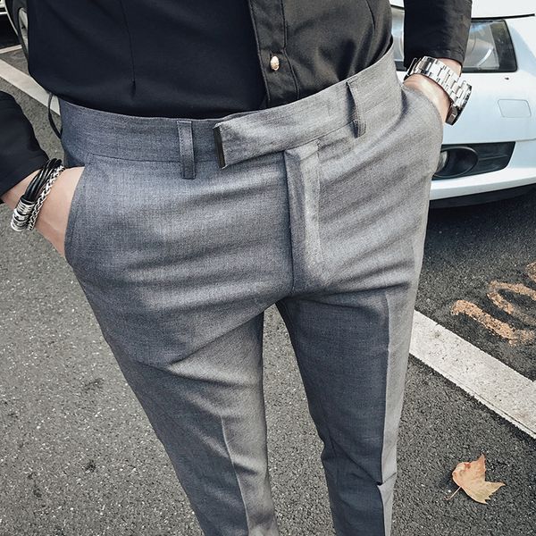 мода мужчины костюм брюки формальный платье брюки solid colors streetwear повседневный slim fit офис social брюки pantalon homme, White;black
мода мужчины костюм брюки формальный платье брюки solid colors streetwear повседневный slim fit офис social брюки pantalon homme, White;black
