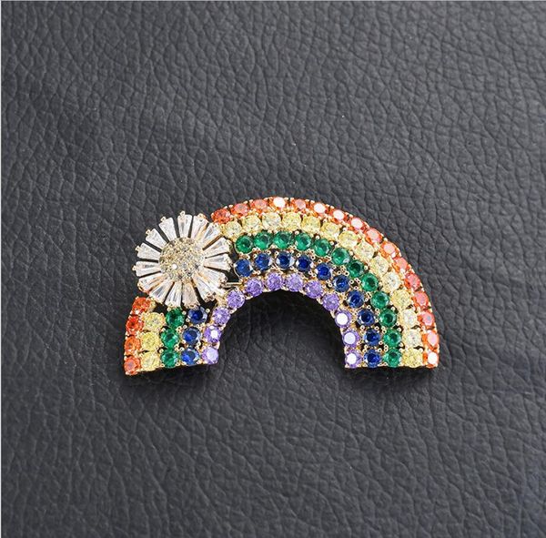 women's new selling designer's individuality and creativity, all kinds of rainbow high-end drilled brooch, fashionable brooch acce, Gray
women's new selling designer's individuality and creativity, all kinds of rainbow high-end drilled brooch, fashionable brooch acce, Gray