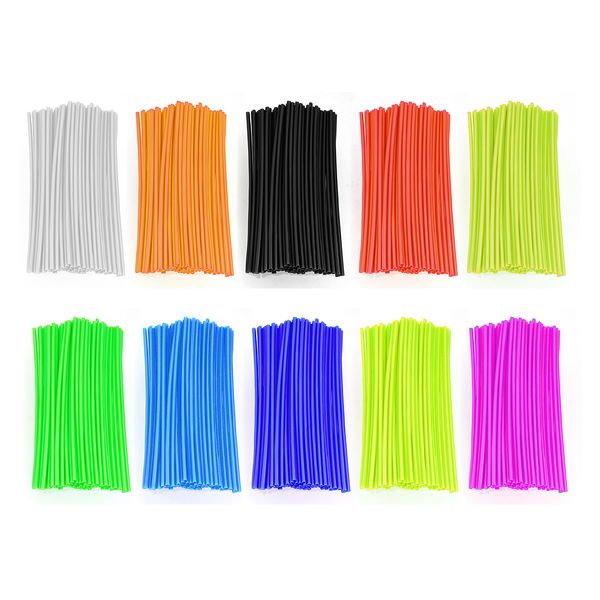 72pcs/pack bike wheel spoke protector colorful motocross rims skins covers off road bike guard wraps kit motorcycle guard
72pcs/pack bike wheel spoke protector colorful motocross rims skins covers off road bike guard wraps kit motorcycle guard