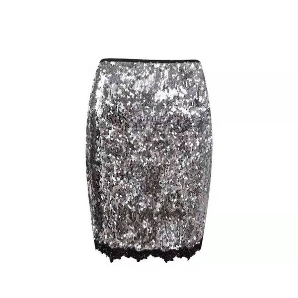 2019 silver fashion sequined mini skirt celebrity summer sparkly elegant lace women clubwear bodycon skirt party, Black
2019 silver fashion sequined mini skirt celebrity summer sparkly elegant lace women clubwear bodycon skirt party, Black