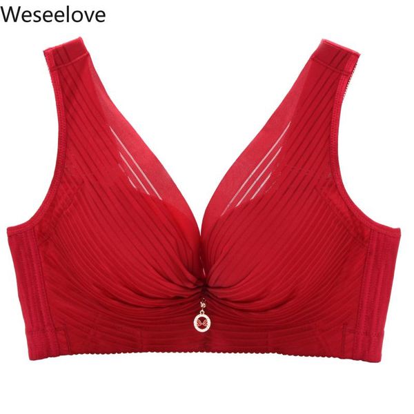 new no rims sleep bras for women plus size soutien gorge femme anti-drooping push up 52cde 120cde bras women underwears e24-4, Red;black
new no rims sleep bras for women plus size soutien gorge femme anti-drooping push up 52cde 120cde bras women underwears e24-4, Red;black