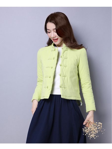 2018 winter new style cotton linen cotton-padded clothes thick handmade frog short retro cotton-padded jacket c245, Blue;black
2018 winter new style cotton linen cotton-padded clothes thick handmade frog short retro cotton-padded jacket c245, Blue;black