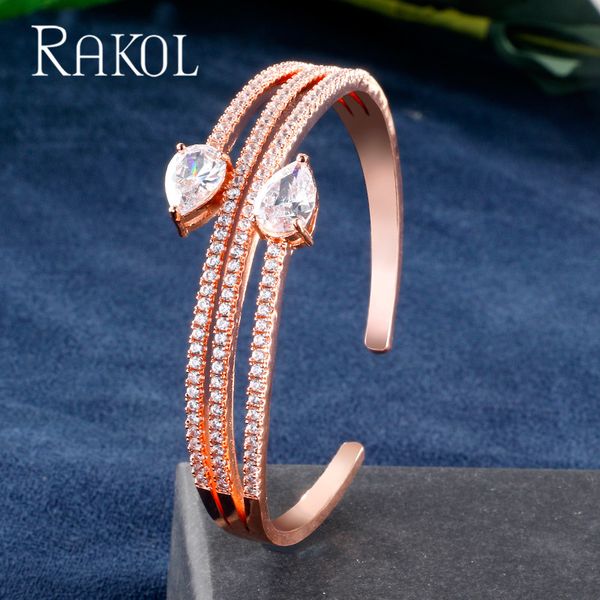rakol fashion water drop zirconia bracelet for women wedding party prom anniversary birthday exquisite crystal jewelry rsbp2162, Black
rakol fashion water drop zirconia bracelet for women wedding party prom anniversary birthday exquisite crystal jewelry rsbp2162, Black
