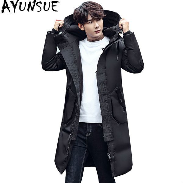 ayunsue winter jacket men long down jacket male thick parka slim korean black coat mens clothing overcoat casaco masculino kj505
ayunsue winter jacket men long down jacket male thick parka slim korean black coat mens clothing overcoat casaco masculino kj505