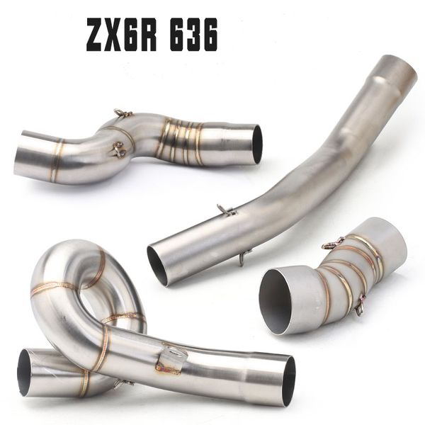 motorcycle exhaust modified middle connection link pipe round 51mm muffler slip on for zx-6r 636 2009-2017 2004-08 year
motorcycle exhaust modified middle connection link pipe round 51mm muffler slip on for zx-6r 636 2009-2017 2004-08 year