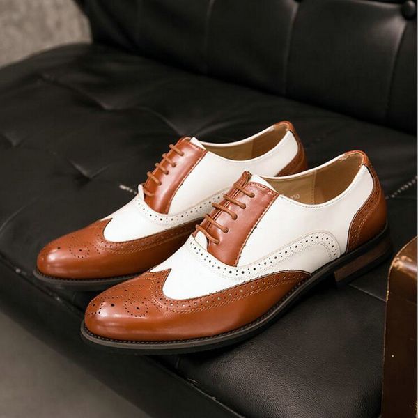 patchwork oxfords italian men brogue wedding lace up leather formal party shoes man luxury dress shoe, Black
patchwork oxfords italian men brogue wedding lace up leather formal party shoes man luxury dress shoe, Black