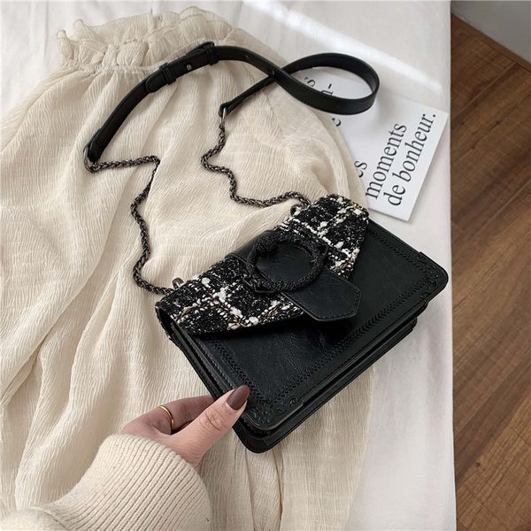 0808 bag womens new 2019 autumn and winter korean-style-retro fashion hong kong-style small square bag shoulder messenger bag with chain
0808 bag womens new 2019 autumn and winter korean-style-retro fashion hong kong-style small square bag shoulder messenger bag with chain