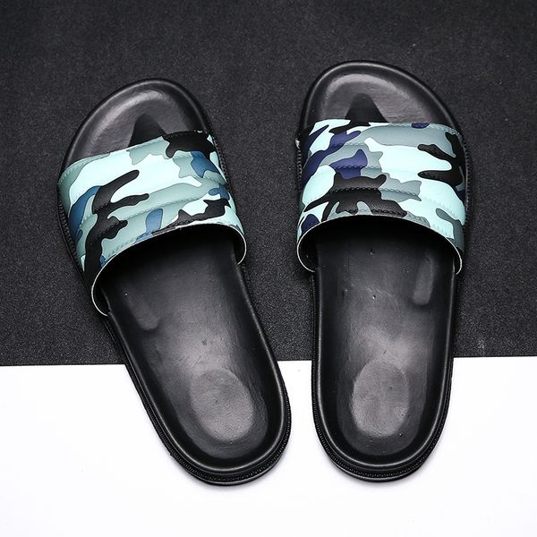 men's summer beach slips non-slip swimming pool leisure sandals camouflage outdoor beach water slippers junior slides, Black
men's summer beach slips non-slip swimming pool leisure sandals camouflage outdoor beach water slippers junior slides, Black