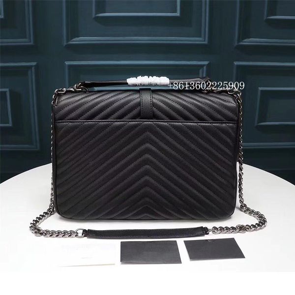 large capacity luxury handbags women bags designer gold and silver chains bags lady real cow leather bag female 2019 quality
