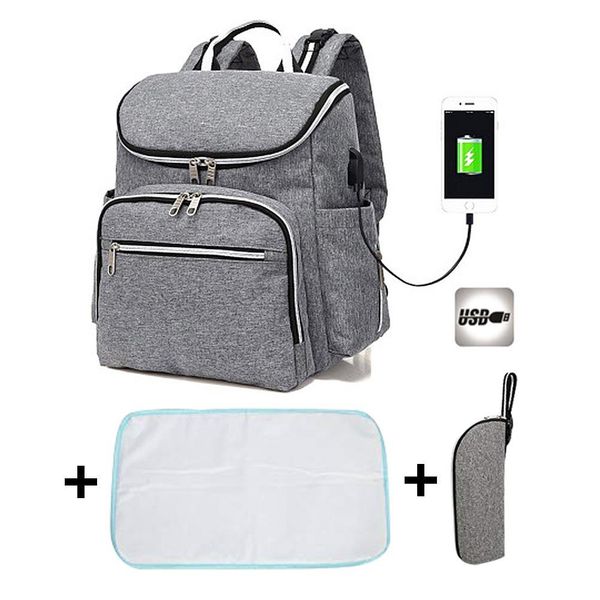 large capacity usb interface mummy bag backpack mummy maternity nappy bag travel backpack diaper for baby care
large capacity usb interface mummy bag backpack mummy maternity nappy bag travel backpack diaper for baby care