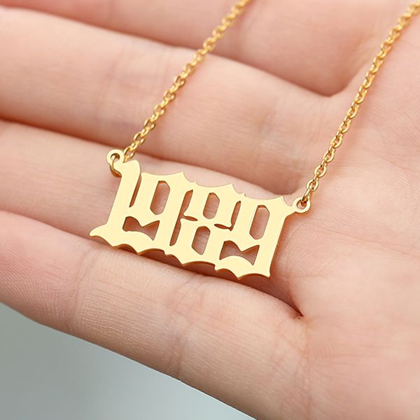 personalized year number necklaces for women custom year 1994 1995 1996 1997 1998 1999 2000 2019 birthday gift from 1980 to 2019, Silver
personalized year number necklaces for women custom year 1994 1995 1996 1997 1998 1999 2000 2019 birthday gift from 1980 to 2019, Silver