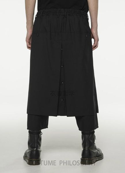 30-43 new 2017 men's clothing fashion slim hair stylist warrior pants irregular skirt pants culottes singer plus size costumes, Black
30-43 new 2017 men's clothing fashion slim hair stylist warrior pants irregular skirt pants culottes singer plus size costumes, Black
