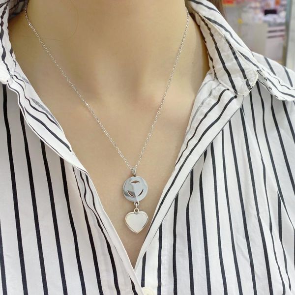 2020fashion stainless steel heart earrings shell necklace earrings jewelry sets for women fashion wedding jewelry for girls, Silver
2020fashion stainless steel heart earrings shell necklace earrings jewelry sets for women fashion wedding jewelry for girls, Silver