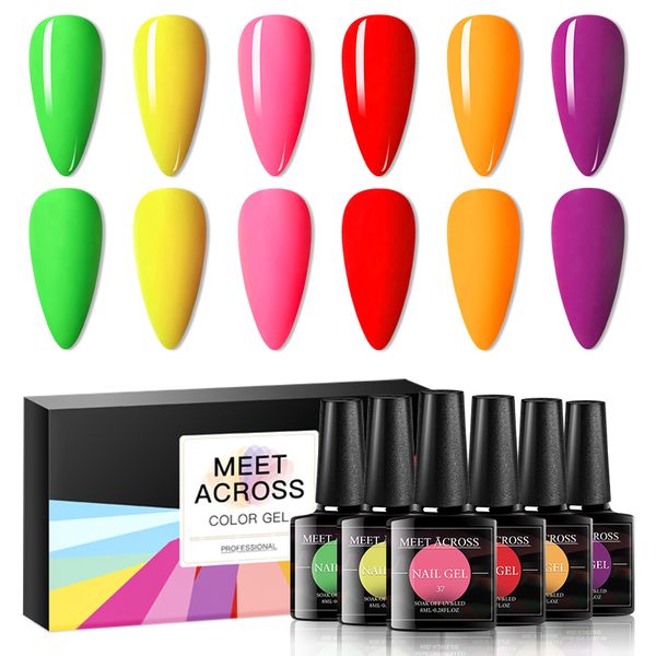 nail art kits meet across 6pcs fluorescent color gel polish set design uv soak off neon lacquer
nail art kits meet across 6pcs fluorescent color gel polish set design uv soak off neon lacquer