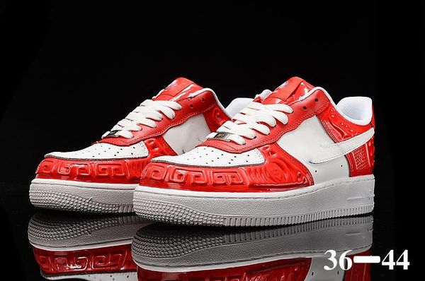 new forced mens womens 1s designer running shoes sports koi chinese style skate shoes red gold white black 1 sneakers casual zapatos, White;red
new forced mens womens 1s designer running shoes sports koi chinese style skate shoes red gold white black 1 sneakers casual zapatos, White;red