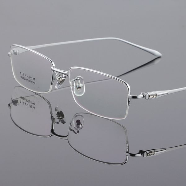 wholesale-fashion pure titanium men style eye glasses design quality half rim optical frames tg8909 armacoes de oculos de titanio, Silver
wholesale-fashion pure titanium men style eye glasses design quality half rim optical frames tg8909 armacoes de oculos de titanio, Silver