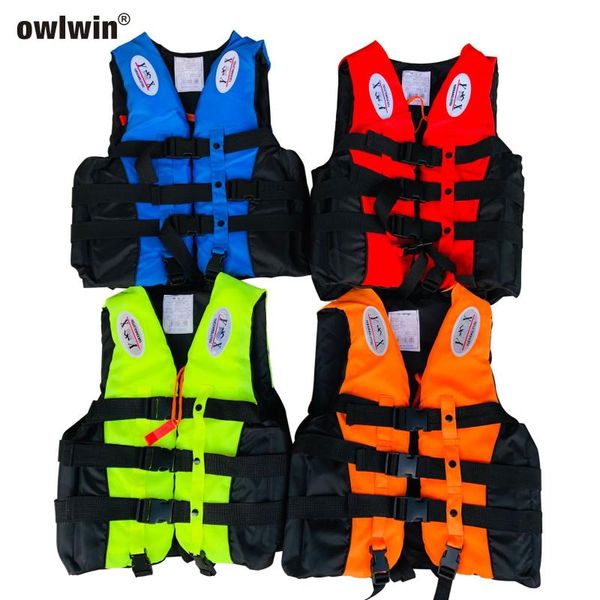 universal outdoor swimming boating skiing driving vest survival suit polyester life jacket for children with pipe s -xxxl
universal outdoor swimming boating skiing driving vest survival suit polyester life jacket for children with pipe s -xxxl