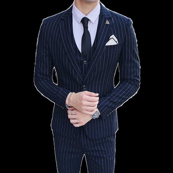 jacket+vest+pant men suit fashion 2020 british style slim fit male dress suits business casual stripe floral blazer, White;black
jacket+vest+pant men suit fashion 2020 british style slim fit male dress suits business casual stripe floral blazer, White;black