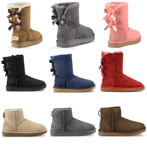 Wholesale Luxury Designer Australia women winter snow boots classic ankle kneel shoes short bow fur boot black Chestnut fashion sneakers
Wholesale Luxury Designer Australia women winter snow boots classic ankle kneel shoes short bow fur boot black Chestnut fashion sneakers