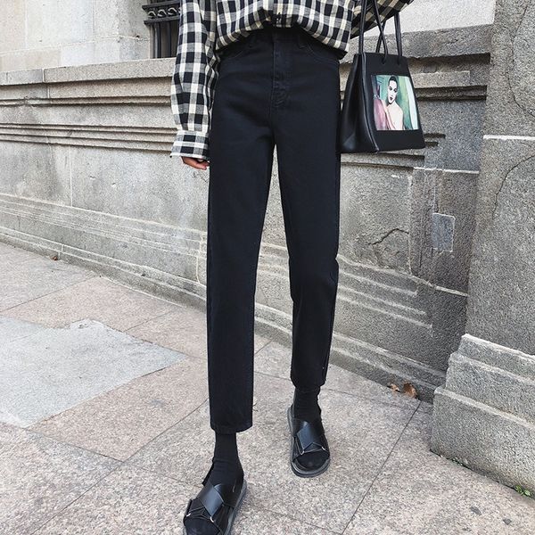 online celebrity jeans women's 2019 jeans new style spring harem pants korean-style loose-fit capri pants high-waisted, Blue
online celebrity jeans women's 2019 jeans new style spring harem pants korean-style loose-fit capri pants high-waisted, Blue