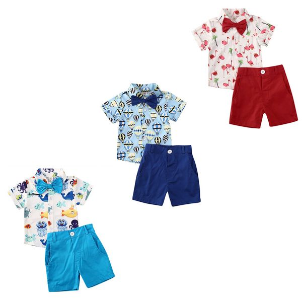 1-5y infant toddler kids baby boy formal suit clothes sets animal print shirt+shorts pants summer outfits clothes, White
1-5y infant toddler kids baby boy formal suit clothes sets animal print shirt+shorts pants summer outfits clothes, White