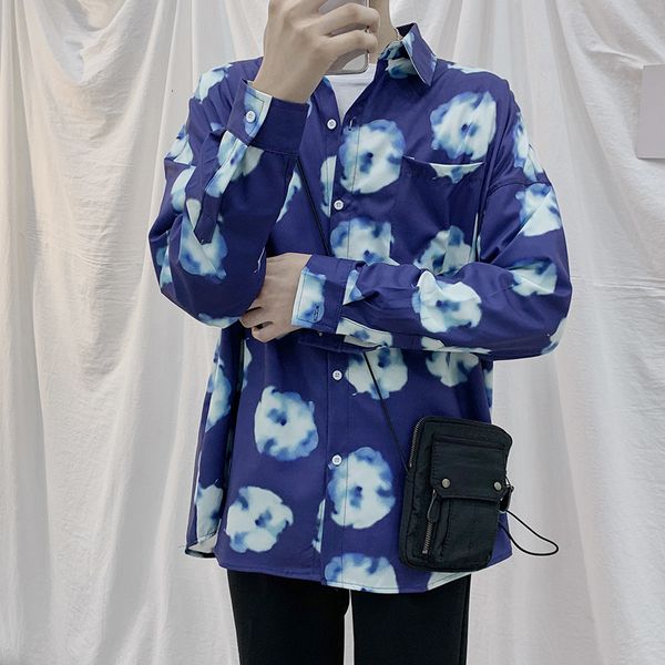 autumn new flower shirt men hawaiian shirt fashion printing casual man streetwear wild loose long-sleeved shirts men, White;black
autumn new flower shirt men hawaiian shirt fashion printing casual man streetwear wild loose long-sleeved shirts men, White;black