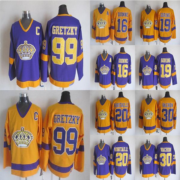 los angeles kings vintage version jerseys 99 gretzky 16 dionne 19 goring 20 robitaille 30 vachon ccm hockey jersey, Black;red
los angeles kings vintage version jerseys 99 gretzky 16 dionne 19 goring 20 robitaille 30 vachon ccm hockey jersey, Black;red