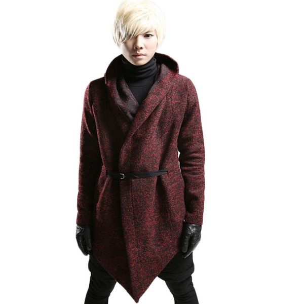 long jacket black men's trench coat 2017 fashion irregular mens overcoat gothic woolen coat windbreaker 100hfx
long jacket black men's trench coat 2017 fashion irregular mens overcoat gothic woolen coat windbreaker 100hfx
