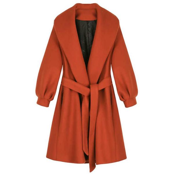 2019 autumn and winter new woolen coat female long section woolen coat korean women's long-sleeved, Black
2019 autumn and winter new woolen coat female long section woolen coat korean women's long-sleeved, Black