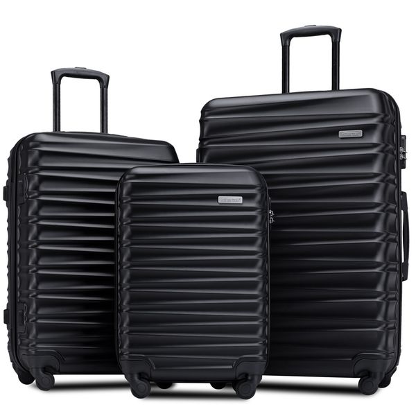 merax luggage suitcases bag set 3-piece spinner hardshell luggage lightweight suitcase 20in 24in 28in (black) usa from ship
merax luggage suitcases bag set 3-piece spinner hardshell luggage lightweight suitcase 20in 24in 28in (black) usa from ship