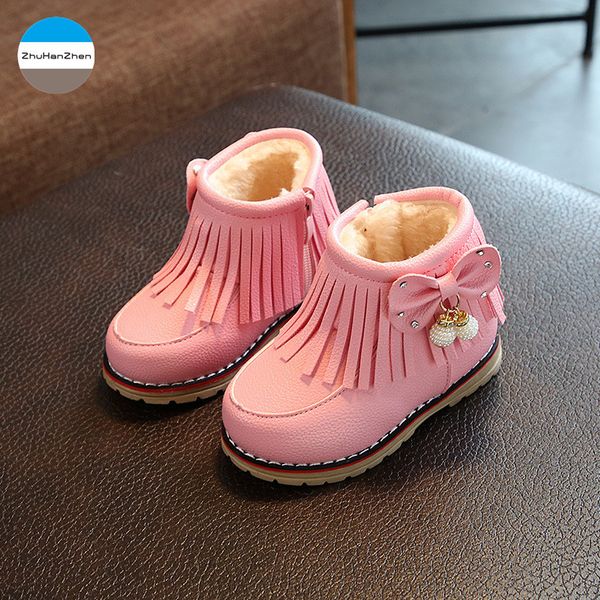 2019 winter baby girls fashion boots fringe bowknot princess shoes plush keep warm snow boot kids cotton shoes for 1-5 years old y200404, Black;grey
2019 winter baby girls fashion boots fringe bowknot princess shoes plush keep warm snow boot kids cotton shoes for 1-5 years old y200404, Black;grey