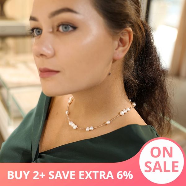 daimi 8-9mm natural baroque pearl necklace 3 color pearl necklace jewelry gifts for women, Silver
daimi 8-9mm natural baroque pearl necklace 3 color pearl necklace jewelry gifts for women, Silver