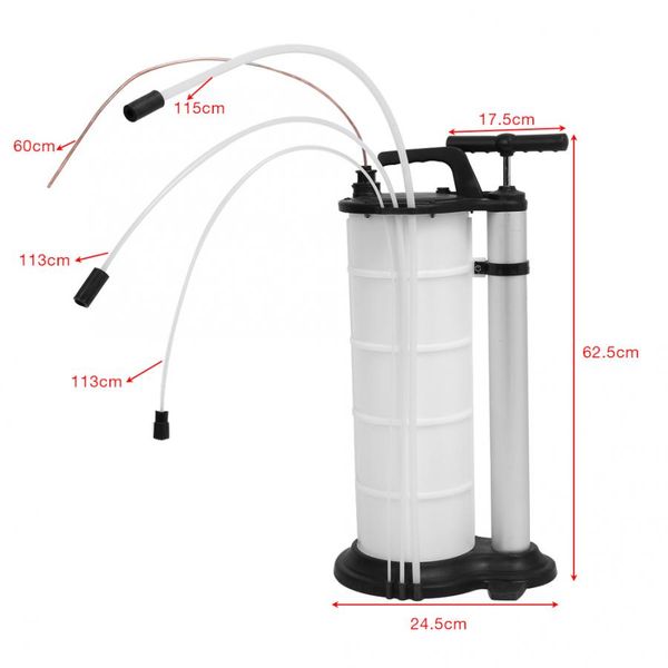 oversea 9l waste oil water suction extraction pump fluid vacuum transfer hand operating tools for the car
oversea 9l waste oil water suction extraction pump fluid vacuum transfer hand operating tools for the car