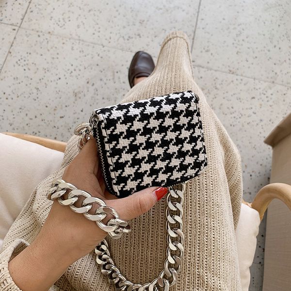 fashion houndstooth crossbody bags for women crude chains shoulder bags small flap women messenger bag ladies handbags 2019
fashion houndstooth crossbody bags for women crude chains shoulder bags small flap women messenger bag ladies handbags 2019