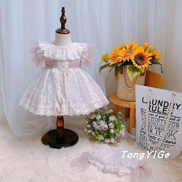 2020summer new spanish children's baby girl lolita vest dress mesh lace floral dress puff princess kids dresses for girls, Red;yellow
2020summer new spanish children's baby girl lolita vest dress mesh lace floral dress puff princess kids dresses for girls, Red;yellow