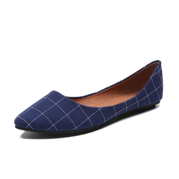 sailing lu new spring flats women shallow flat shoes slip on loafers checkered pointed toe ladies casual soft shoes xwd7438, Black
sailing lu new spring flats women shallow flat shoes slip on loafers checkered pointed toe ladies casual soft shoes xwd7438, Black