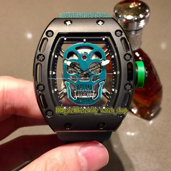 special offer r luxury rm 052 pvd black case skull skeleton dial japan miyota automatic rm52-01 mens watch nylon strap sport sport watches, Slivery;brown 
special offer r luxury rm 052 pvd black case skull skeleton dial japan miyota automatic rm52-01 mens watch nylon strap sport sport watches, Slivery;brown