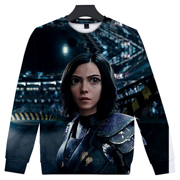 battle angel 3d printed o-neck sweatshirt women/men fashion long sleeve sweatshirt 2019 casual streetwear clothes, Black
battle angel 3d printed o-neck sweatshirt women/men fashion long sleeve sweatshirt 2019 casual streetwear clothes, Black