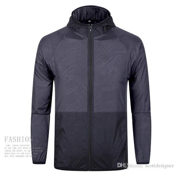 mens summer designer solid color jackets hooded long sleeve sun protection thin clothing fashion loose casual apparel, Black;brown
mens summer designer solid color jackets hooded long sleeve sun protection thin clothing fashion loose casual apparel, Black;brown