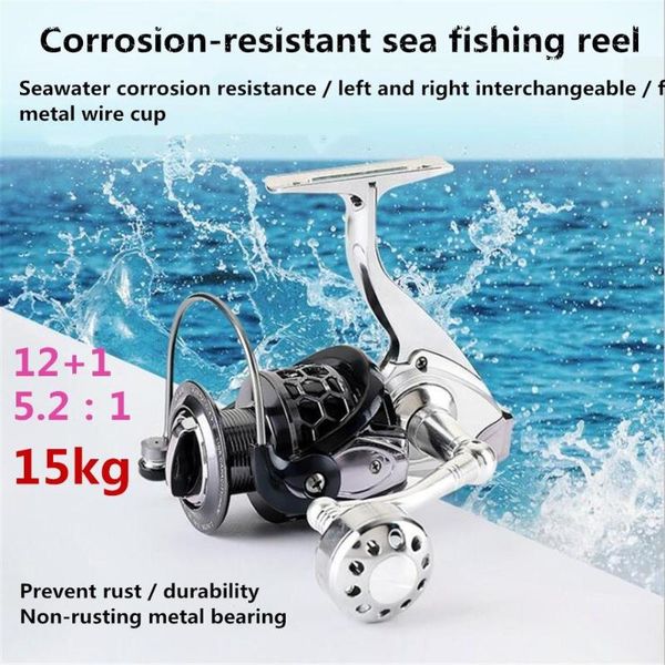 full metal body fishing wheel spinning reel 12+1bb 5.2:1 low profile saltwater spinning wheel on for carp fishing coil tackle
full metal body fishing wheel spinning reel 12+1bb 5.2:1 low profile saltwater spinning wheel on for carp fishing coil tackle