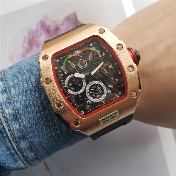 Оптовая Мужская мода Luxury Wacth из нержавеющей стали Все циферблатом работы хронограф Дизайнерская кварцевый механизм Военные Спортивные Часы Часы
Оптовая Мужская мода Luxury Wacth из нержавеющей стали Все циферблатом работы хронограф Дизайнерская кварцевый механизм Военные Спортивные Часы Часы