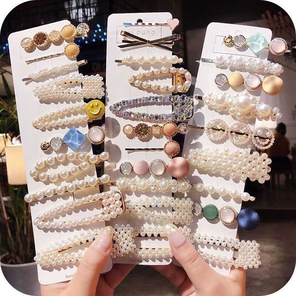 ins crystal hairpins for women girls trendy pearl hair clips barrettes hair accessories jewelry 2020 gift 4/5/6pcs/set hairgrips
ins crystal hairpins for women girls trendy pearl hair clips barrettes hair accessories jewelry 2020 gift 4/5/6pcs/set hairgrips