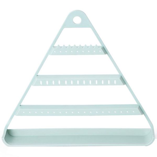 plastic necklace rack orderly decoration display stand solid gift hanging desk jewelry organizer earring holder triangle shape, Pink;blue
plastic necklace rack orderly decoration display stand solid gift hanging desk jewelry organizer earring holder triangle shape, Pink;blue